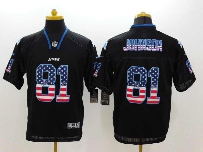 2026 Men Detroit Lions #81 Johnson black Nike Limited NFL Jersey 004